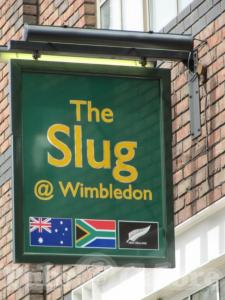 Picture of Slug @ Wimbledon
