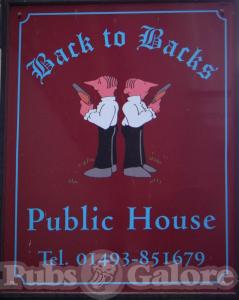 Picture of Back To Backs