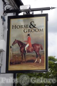 Picture of Horse & Groom