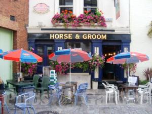 Picture of Horse & Groom