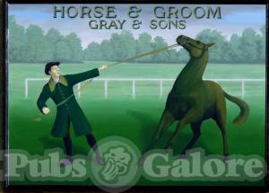 Picture of Horse & Groom